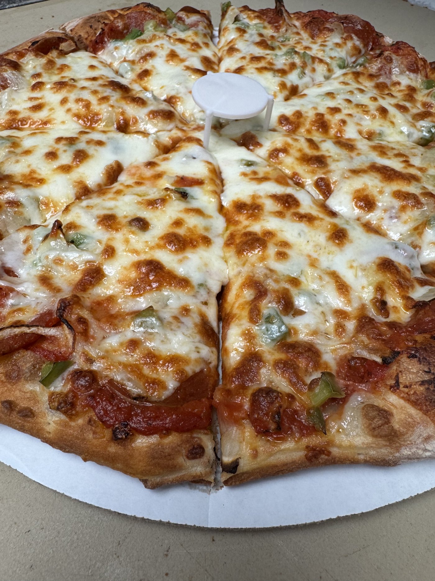Classic hand-stretched pizza